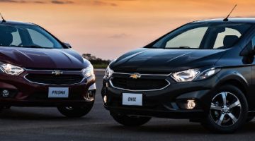 Chevrolet Onix e Prisma nas versões LTZ 2017