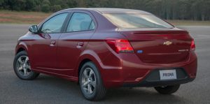 Visual traseiro do Chevrolet Prisma LTZ 2017 automatico