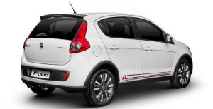 Foto da traseira do Fiat Palio Sporting 1.6 2017