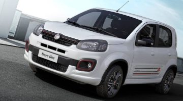 Foto do Fiat Uno Sporting 2017
