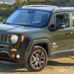 Foto do Renegade na série especial de 75 anos da Jeep