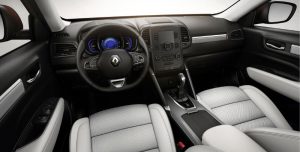 Foto do painel novo SUV da Renault: Koleos