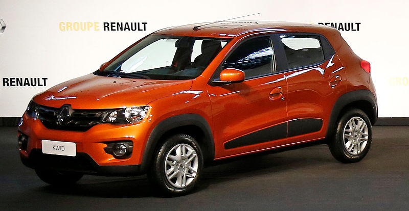 Foto do novo Renault Kwid, que será lançado no Brasil em 2017