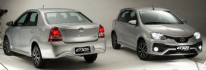 Foto do Toyota Etios Platinum 2017 hatch e sedã