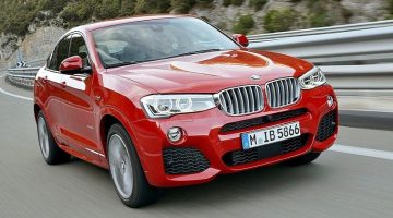 Foto de uma BMW X4 de 2015