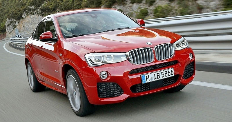Foto de uma BMW X4 de 2015