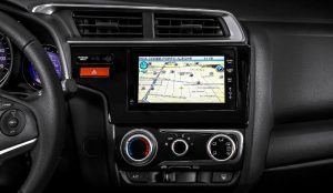 Honda Fit EXL 2017 tem painel com GPS integrado