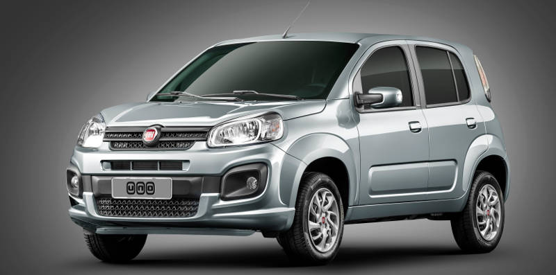 Fiat/Divulgação Foto do visual do Fiat Uno Attractive 2017