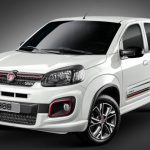 Foto do visual do Fiat Uno Sporting 2017