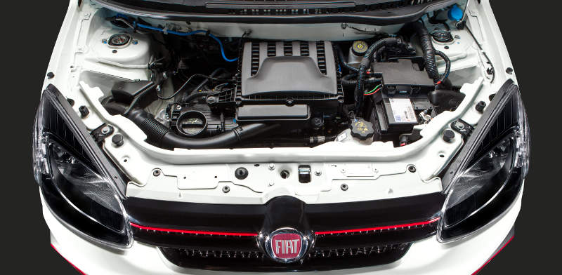 Fiat/Divulgação Foto do motor 1.3 Firefly do Fiat Uno Way e Sporting 2017