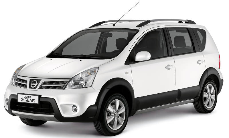 Foto do Nissan Livina na versão X-Gear 2014