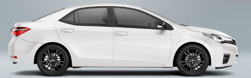 Toyota/Divulgação Foto de perfil da série especial Toyota Corolla Dynamic 2017