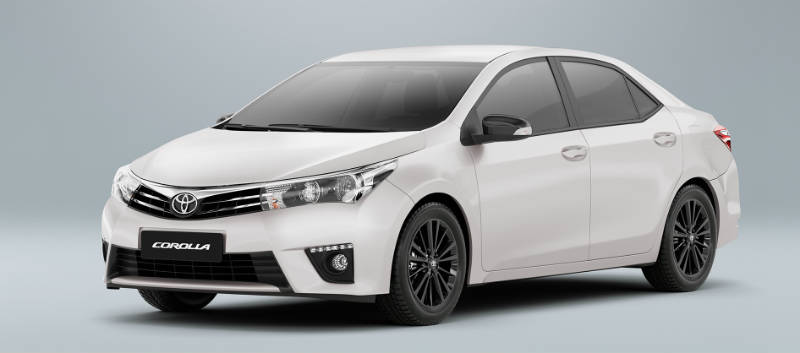Foto da série especial Toyota Corolla Dynamic 2017