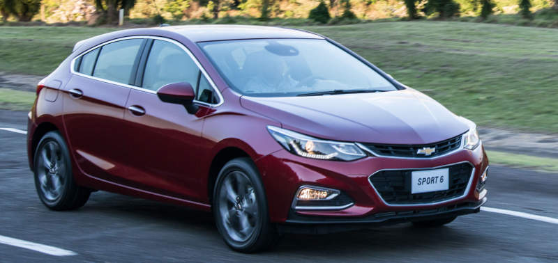 Chevrolet Cruze Sport6 2017 na versão LT