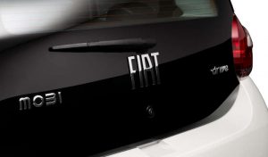 Detalhe da traseira do Fiat Mobi Drive