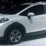 Lateral do Honda WR-V lembra o Fit