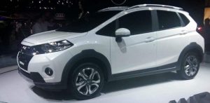 Lateral do Honda WR-V lembra o Fit