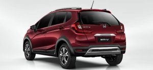 Visual da traseira do Honda WR-V