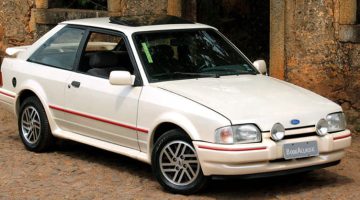 Foto do Ford Escort XR3 do BookAclassic