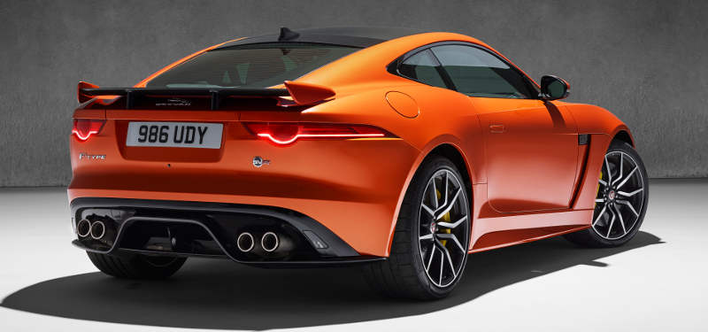 Jaguar/Divulgação Foto do sports car Jaguar F-Type SVR
