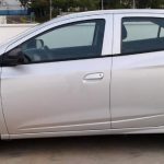 Visual do Chevrolet Onix Joy 2017 durante o teste