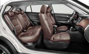 Espaço interno do Hyundai Creta