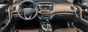 Painel do Hyundai Creta Prestige