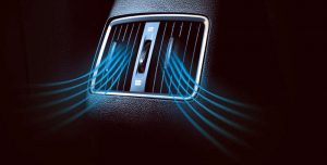 Saída de ar para o banco traseira do Hyundai Creta Pulse e Prestige