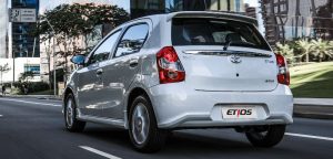 Design do Toyota Etios 2018