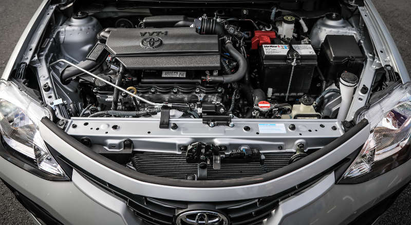 Toyota/Divulgação Motor 1.5 do Toyota Etios 2018