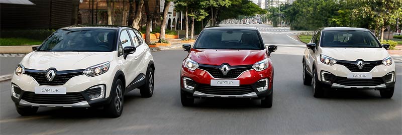 Renault/Divulgação Renault Captur 2018