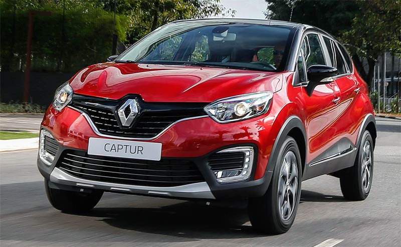 Renault/Divulgação Renault Captur Intense com câmbio automatico