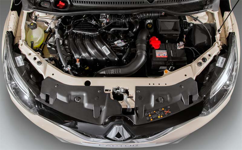 Renault/Divulgação Motor 1.6 16V SCe do Renault Captur Zen