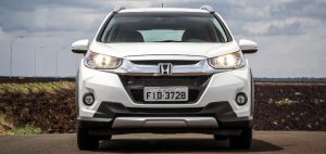 Foto da dianteira do Honda WR-V 2018