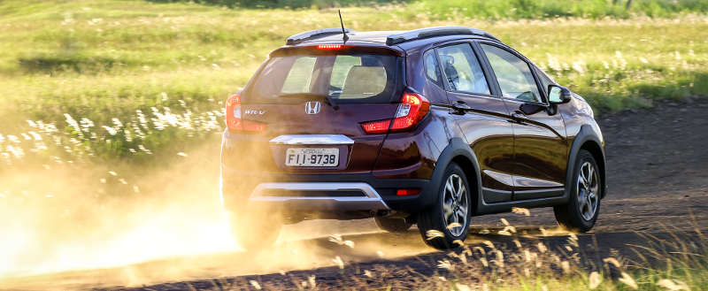 Honda WR-V 2018 na trilha leve