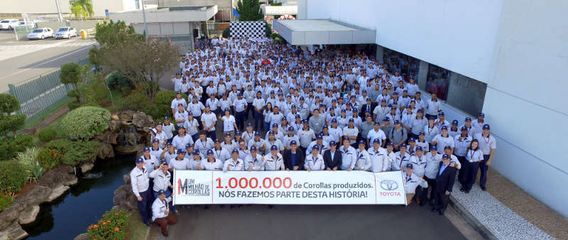 Toyota/Divulgação Fabrica Toyota no Brasil em Indaiatuba