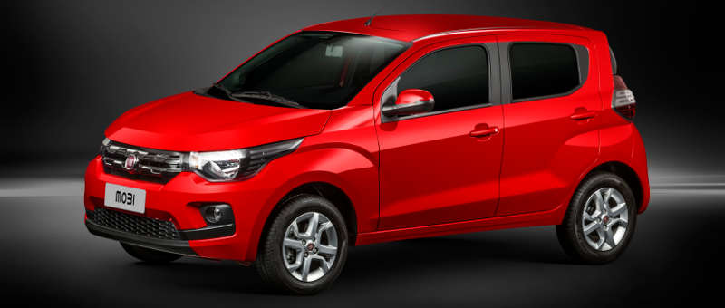 Fiat/Divulgação Fiat Mobi 2018