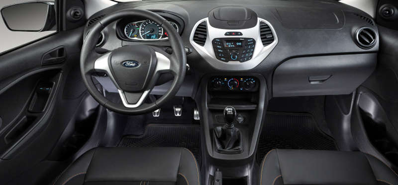 Ford/Divulgação Painel do Ford Ka Trail 2018