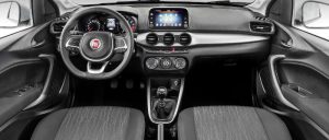 Painel do Fiat Argo Drive 1.0 2018