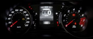Quadro de instrumentos do Fiat Argo Drive 1.0 2018