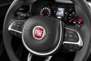 Paddle shift do câmbio automatizado GSR do Fiat Argo Drive 1.3 2018