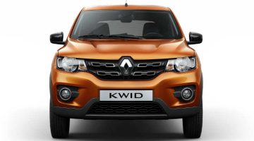 Dianteira do Renault Kwid Intense 2018