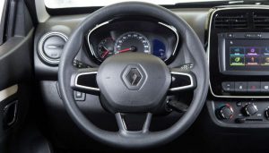 Volante do Renault Kwid Intense 2018