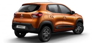 Traseira do Renault Kwid Intense 2018