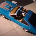 Ego, Kurt-Russel-, in 1980 in the uardians of The Galaxy Vol.2 overview cene with the Ford Mustang King Cobra car