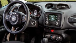 Painel do Jeep Renegade Sport 2018 automático
