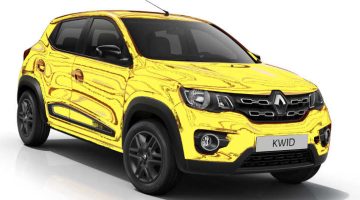 Renault Kwid amarelo (yellow)