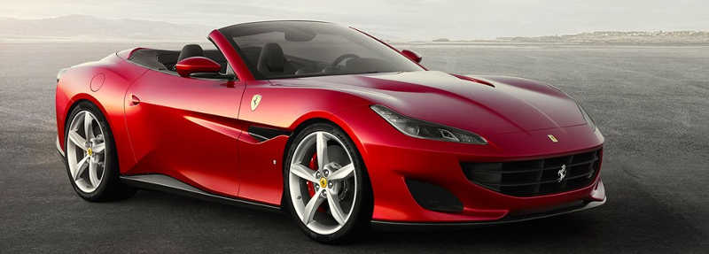 Frente (front) da Ferrari Portofino