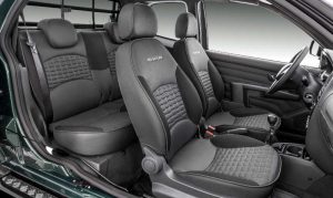 Cabine dupla da Fiat Strada Adventure 2018
