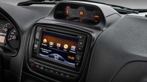 Central multimídia da Fiat Strada Adventure 2018